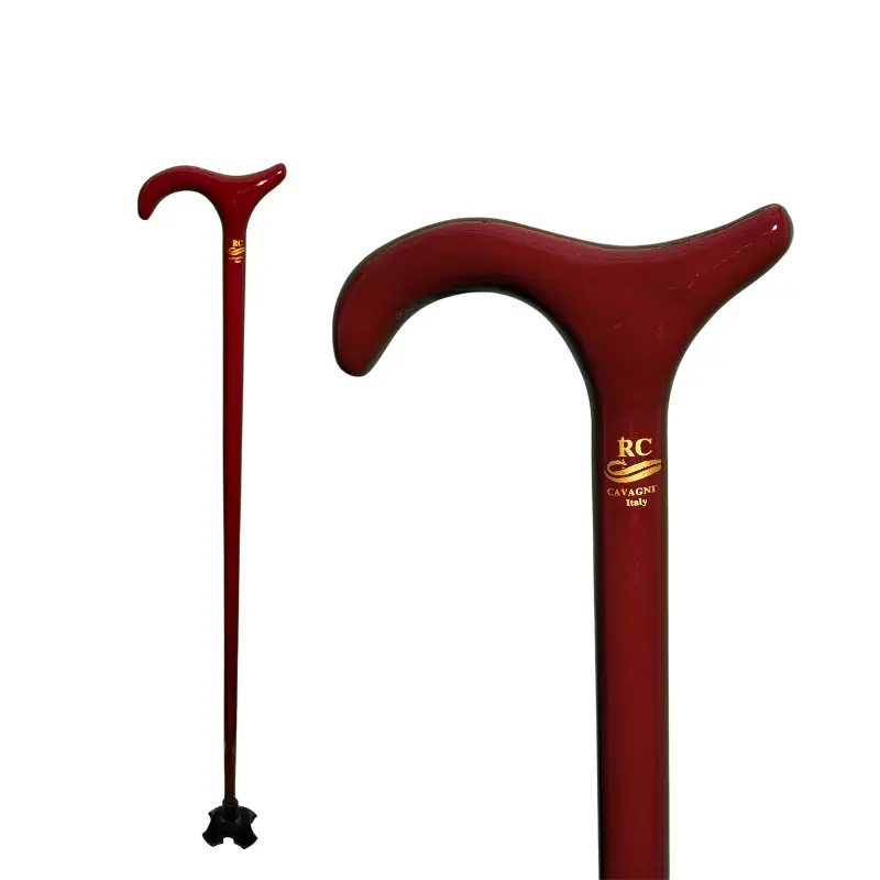 عصای کاواگنینی خارجی ترزا طبی مدل فده چهارپایه فندقی کد 120 - Image 1