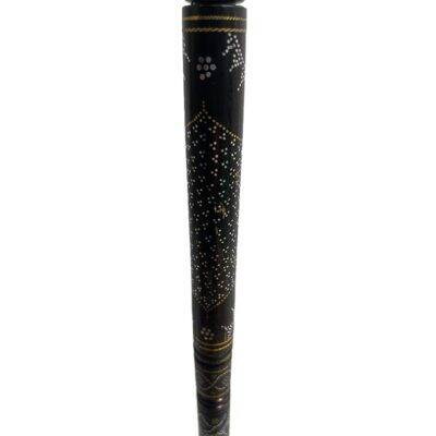 چوب دستی دبوس آبنوس طرح تاج کد 544